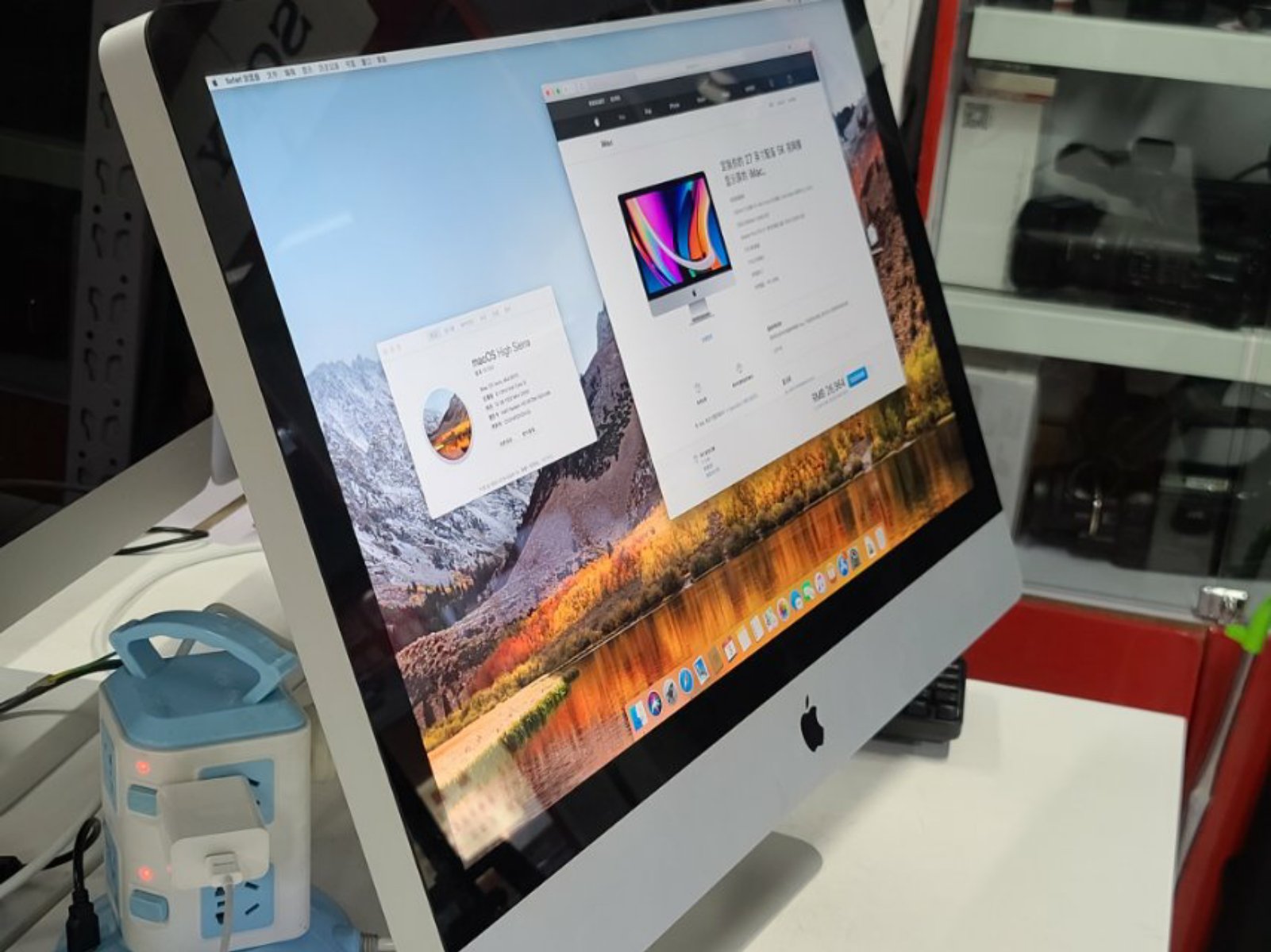 苹果imac,一体机27寸厚款